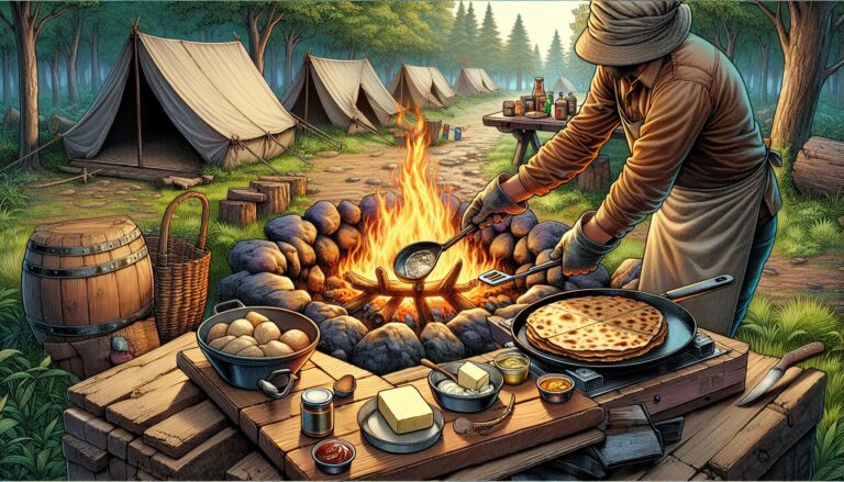 Campfire Biscuit Mastery: Cook Perfectly on Open Fire